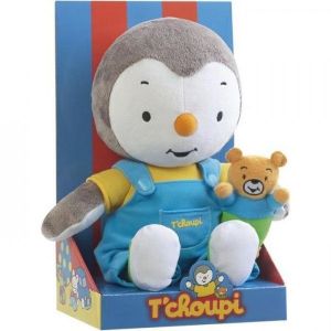 Image de Jemini T choupi Peluche Tchoupi 30 cm avec ourson