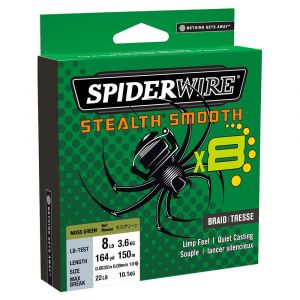 Image de Spiderwire Tresse 8 Brins Stealth Smooth8-0.14mm - 16.5Kg - 300m - Camo - 1515762