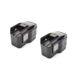 Vhbw 2x NiMH batterie 1500mAh (14.4V) pour outil &eacute;lectrique outil Powertools Tools comme AEG 48-11-1000