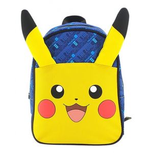 Sac À Bretelles Scolaire mon Pikachu 30 Cm Neuf