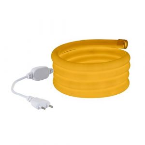N&eacute;on LED Flexible 360&ordm; Rond Dimmable 120LED/m 220V AC Jaune IP67 sur Mesure Coupe tous les 100cm 10m270&ordm; 10m270&ordm;