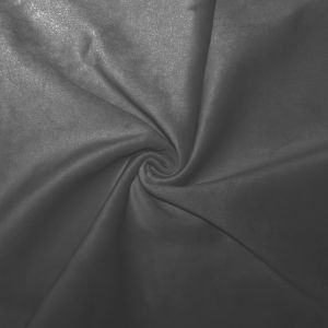 Homemaison Tissu velours isolant obscurcissant uni anthracite - Mondial Tissus