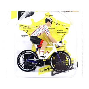 Image de Solido 1/18 - 1809902 - Cycliste Tour De France 2022 Maillot A Pois