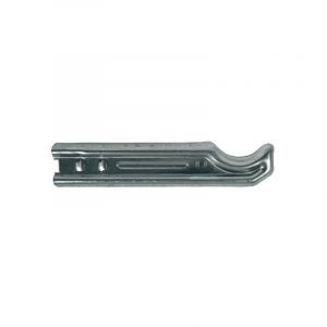 Ram Support de radiateur traditionnel à sceller axe longueur 255 mm Acier Zingué Réf. 137105