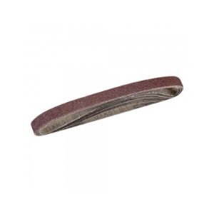 Image de Silverline 950457 - 5 bandes abrasives 13 x 457 mm - Grain 40