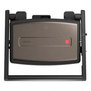AIWA Sandwichi&egrave;re KAMADO inoxydable 1500W avec plaques amovibles