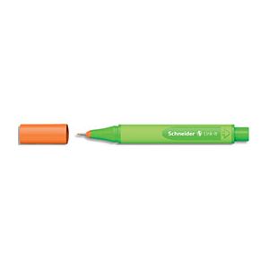 Image de Schneider (Papeterie) Stylo Schneider fineliner Link-It - 0,4 mm - système 'click' pour additionner une autre pointe - orange