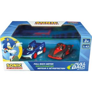 Carrera P&S The Hedgehog-Sonic vs. Shadow Twinpack Jouet radiocommandé, 15813023, Multicolore