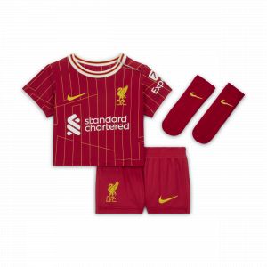 Nike Ensemble 3 pièces Replica Football Liverpool FC 2024 Stadium Domicile pour bébé et tout-petit - Rouge - Taille 12-18M - Unisex