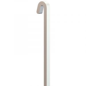 Arti Teq Pack 5 tiges carrées droites Acier 40 kg - 4 mm - Accessoire Cimaise Tableau 100 cm