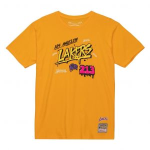 Mitchell & ness T-shirt Los Angeles Lakers NBA Slap Sticker
