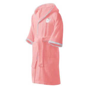 Guy Levasseur Peignoir enfant coton rose 4ans