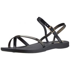 Ipanema Fashion Sand VIII FEM, Sandale Femme, Black Gold Black, 37 EU