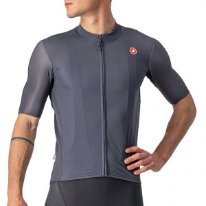 Castelli Maillot manches courtes endurance elite gris m