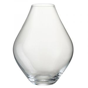 Prix Vase Design en Verre Cleo 28cm Transparent