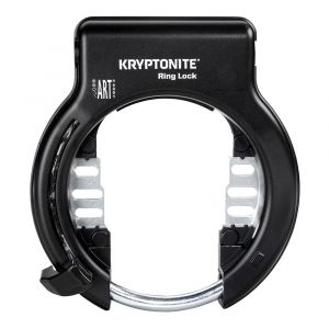 Kryptonite Ring Lock With Plug In Capability Retractable One Size Black - Black - Taille One Size