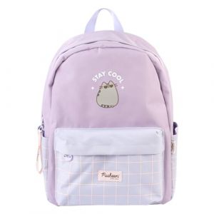 Grupo erik Sac à Dos Pusheen Violet | 20x29x42 cm | Sac à dos primaire, collège et lycée