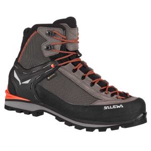 Salewa Crow Goretex EU 48 1/2 Wallnut / Fluo Orange - Wallnut / Fluo Orange - Taille EU 48 1/2