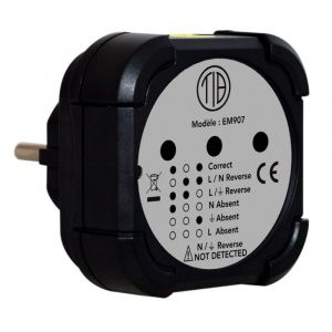 Tibelec Testeur de Prises &Eacute;lectriques &agrave; Voyant