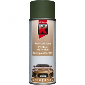 Bombe de peinture - Vert olive nato - RAL 6031 - Carrosserie - Auto - Moto - Auto K