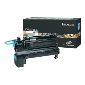 Lexmark &Agrave; rendement extr&ecirc;mement &eacute;lev&eacute; cyan original cartouc de toner LCCP, LRP pour C792de, 792d, 792dte, 792e Occasion