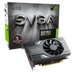 Evga 03G-P4-6160-KR - Carte Graphique GeForce GTX 1060 3 Go