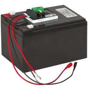 Image de Kerbl Ensemble complet de batterie au gel 12 V 12Ah Noir 441215