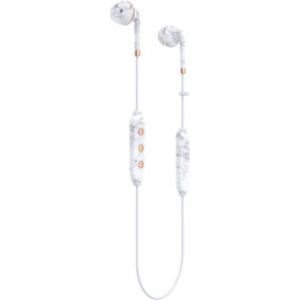 Happy Plugs Wireless II White Marble - Ecouteurs