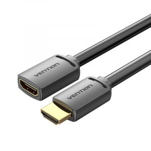 Câble HDMI Vention 4K AHCBJ/ HDMI Mâle - HDMI Femelle/ 5m/ Noir
