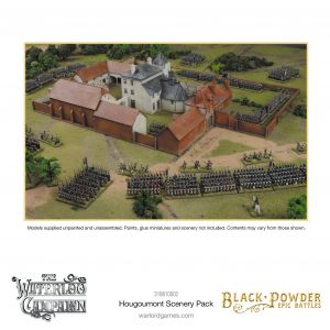 Warlord games Batailles épiques en poudre noire : Waterloo – Hougoumont Scenery Pack