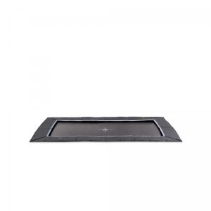 Exit Toys Trampoline enterré au niveau du sol Dynamic sports 305x519cm - noir
