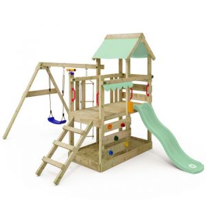 Wickey Aire de jeux TurboFlyer vert pastel