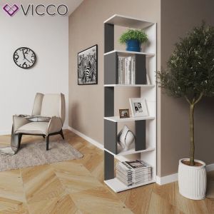 Image de Séparateur de pièce 45cm Anthracite/Blanc Vicco