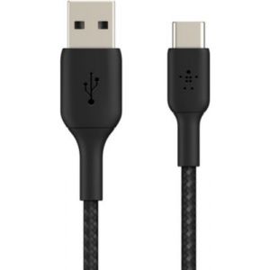 Image de Belkin Câble USB C tresse 15cm Noir