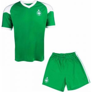 Maillot + short enfant - AS SAINT ETIENNE - Minikit officiel - Vert - Manches courtes - Football
