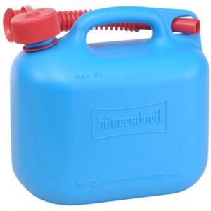 Alutec Hünersdorff GmbH 811580 Nourrices à Carburant Standard PE-HD Homologation Nu et Accessoires, Rouges/Bleu, 5, 5 l