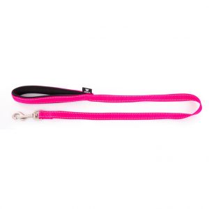 Martin Sellier Laisse rose 25mm-100cm neo+