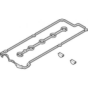 Image de Elring Jeu de joints d'étanchéité, couvercle de culasse 915.572 AUDI,80 8C, B4,A6 4A, C4,A6 Avant 4A, C4,80 Avant 8C, B4,COUPE 89, 8B,100 4A, C4