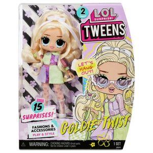 MGA L.O.L. Surprise - Tweens Goldie Twist - Poupée Mannequin et Accessoires