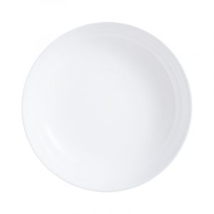 Image de Luminarc Assiette blanche Pho 17 cm - Friend's Time Experience White Blanc