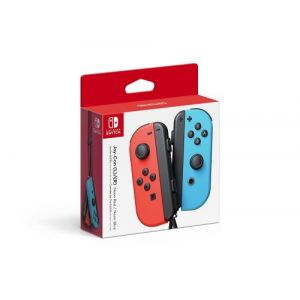 Nintendo Joy-Con Controller (L/R): Neon Red/Neon Blue for Switch
