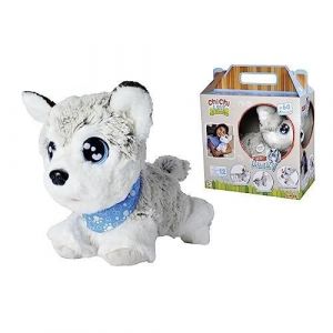 Simba Toys Chi Chi Love Happy Husky, 105890050009, 3 Ans, 30 cm, interactif, r&eacute;pond &agrave; 12 Commandes, 60 Sons