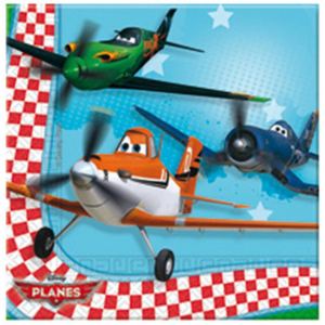20 serviettes en papier Planes