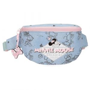 Sac banane disney minnie mouse american darling bleu