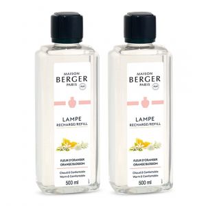 Lampe Berger Parfum - lot de 2 parfums fleur d'oranger