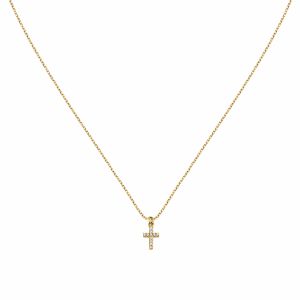 Collier LA PETITE STORY pour femme en Argent 925/1000 serti de zircon - 0.002 g - taille : 405CM - LPS10AWV27