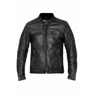 Blouson cuir moto John Doe Storm