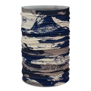 Buff Tour de cou unisexe original ecostretch beige bleu