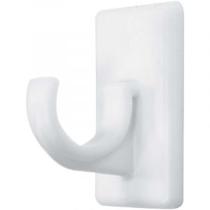 CDaffaires 2 supports bistrot 12mm courts polypropylene sbc12 Blanc