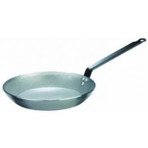GSW Poele Gastro Traditionnelle Lyon Induction Fer Pan - 32cm